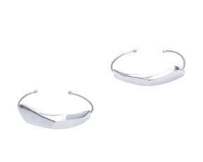 Dupla de Bracelete Aresta Prata