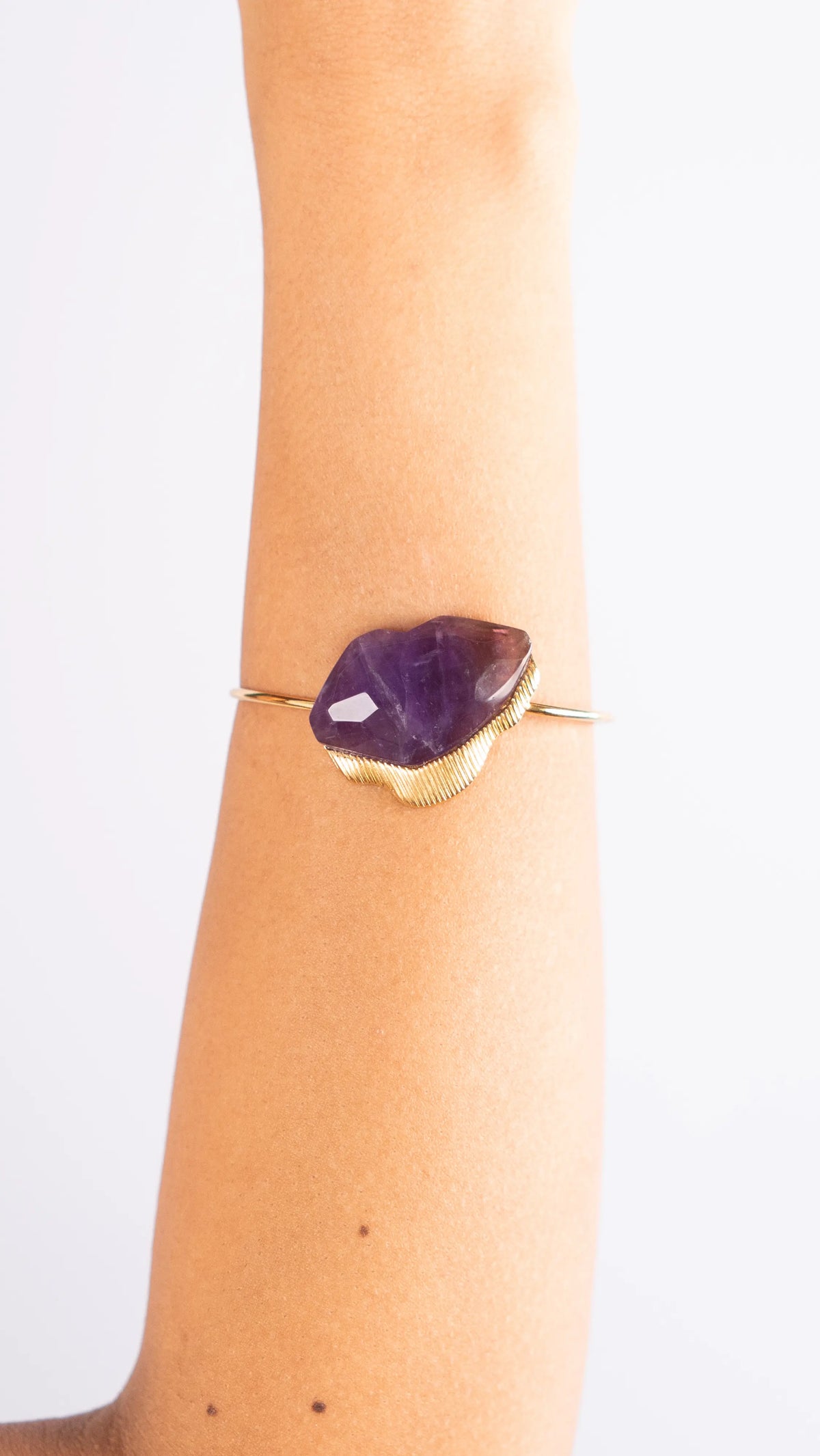 Maxi Bracelete Prisma Ametista
