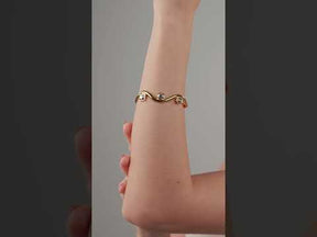 Bracelete Ritmo Verso Ouro