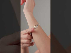 Bracelete Ritmo Verso Prata