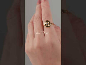 Anel Portal Verso Ouro