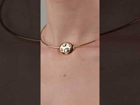 Gargantilha Cosmo Verso Ouro